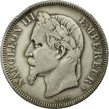 Coin, France, Napoleon III, Napoléon III, 2 Francs, 1867, Paris, EF(40-45)