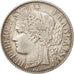 Moneta, Francia, Cérès, Franc, 1887, Paris, BB+, Argento, KM:822.1