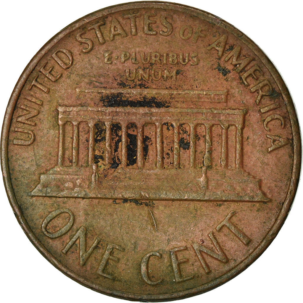 Coin, United States, Lincoln Cent, Cent, 1970, U.S. Mint, San Francisco