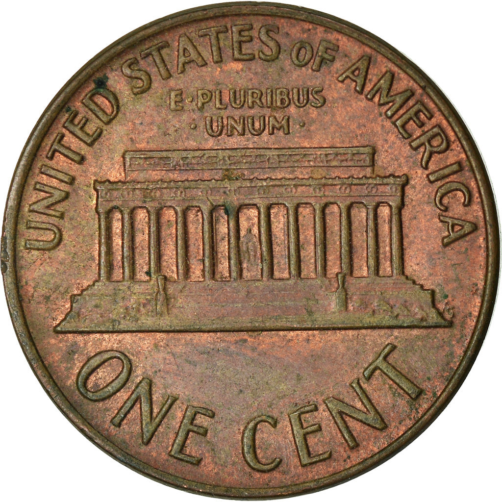 Coin, United States, Lincoln Cent, Cent, 1972, U.S. Mint, San Francisco