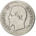 France, Napoleon III,20 Centimes,1860, Strasbourg, B+,KM 778.2,Gadoury 305
