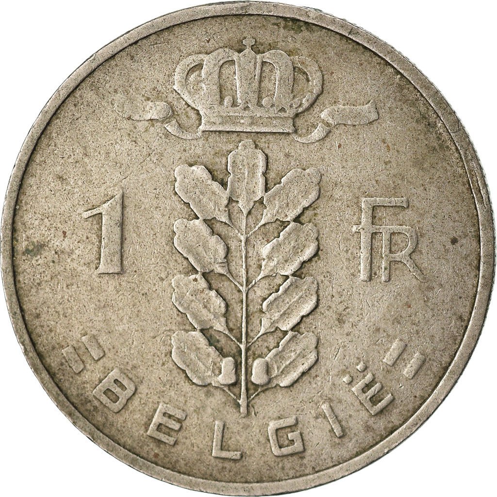 Coin, Belgium, Franc, 1957, VF(20-25), Copper-nickel, KM:143.1