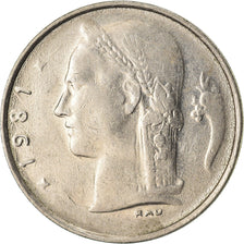 Moneta, Belgio, Franc, 1981, BB, Rame-nichel, KM:143.1
