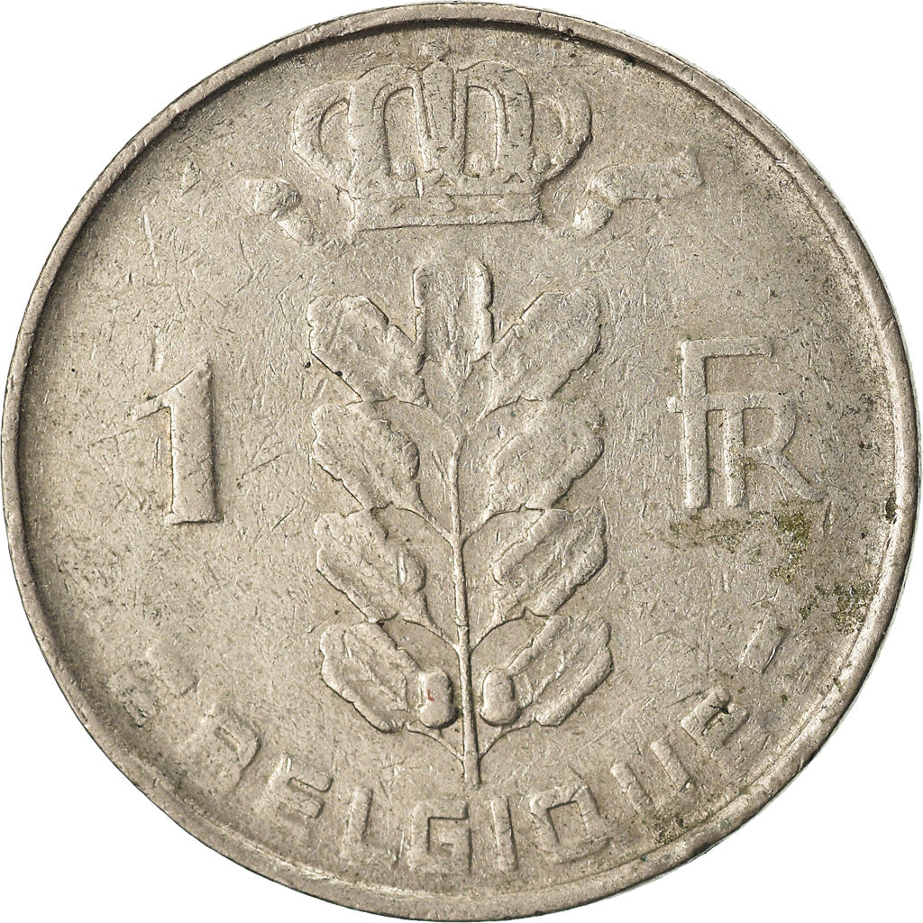 Moneta, Belgia, Franc, 1964, VF(20-25), Miedź-Nikiel, KM:142.1