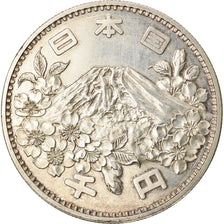 Coin, Japan, Hirohito, 1000 Yen, 1964, Tokyo, EF(40-45), Silver, KM:80