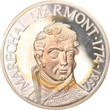 Francja, Medal, Napoléon Ier, Maréchal Marmont, Historia, 1976, MS(65-70)
