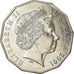 Coin, Australia, Elizabeth II, 50 Cents, 2001, Royal Australian Mint, Canberra