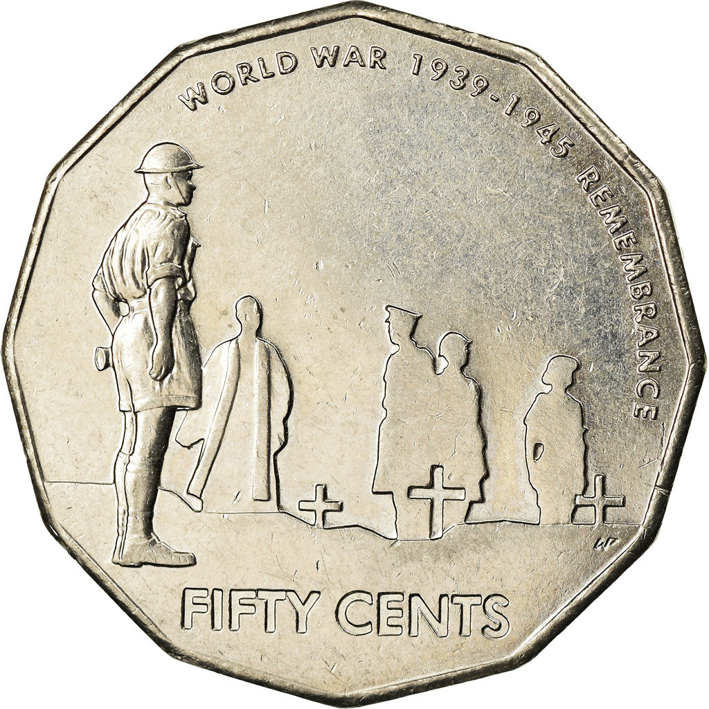 Coin, Australia, Elizabeth II, 50 Cents, 2005, Royal Australian Mint, EF(40-45)