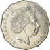 Monnaie, Australie, Elizabeth II, 50 Cents, 2002, Royal Australian Mint, TTB