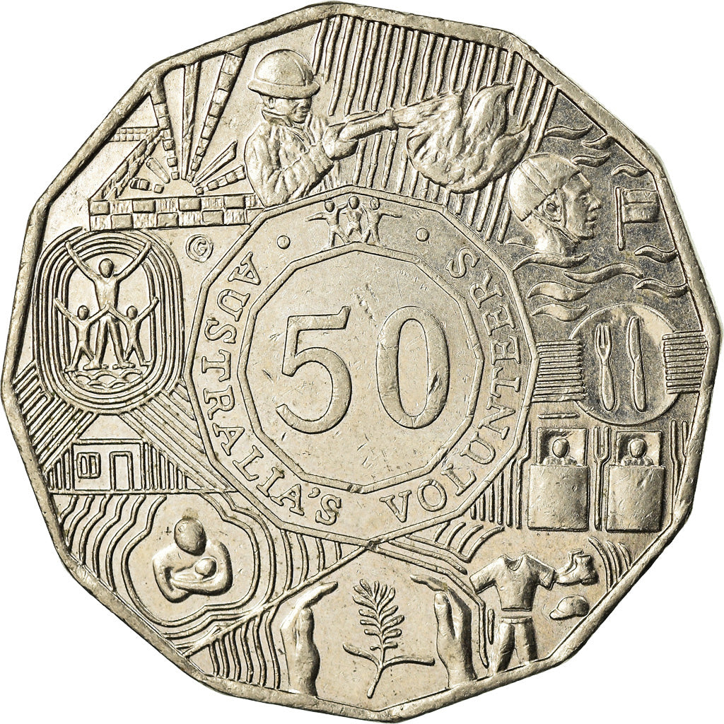 Coin, Australia, Elizabeth II, 50 Cents, 2003, Royal Australian Mint, EF(40-45)