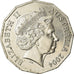Moneta, Australia, Elizabeth II, 50 Cents, 2004, Royal Australian Mint, BB