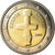 Cypr, 2 Euro, 2008, AU(50-53), Bimetaliczny, KM:85
