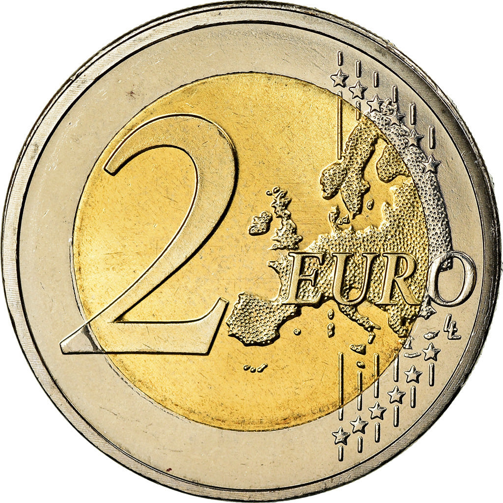 Luxemburg, 2 Euro, 175 Joer, 2014, VZ, Bi-Metallic