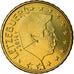 Luxemburgo, 10 Euro Cent, 2014, MS(63), Latão