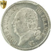France, Louis XVIII, 1/4 Franc, 1821, Paris, PCGS MS66, KM:714.1