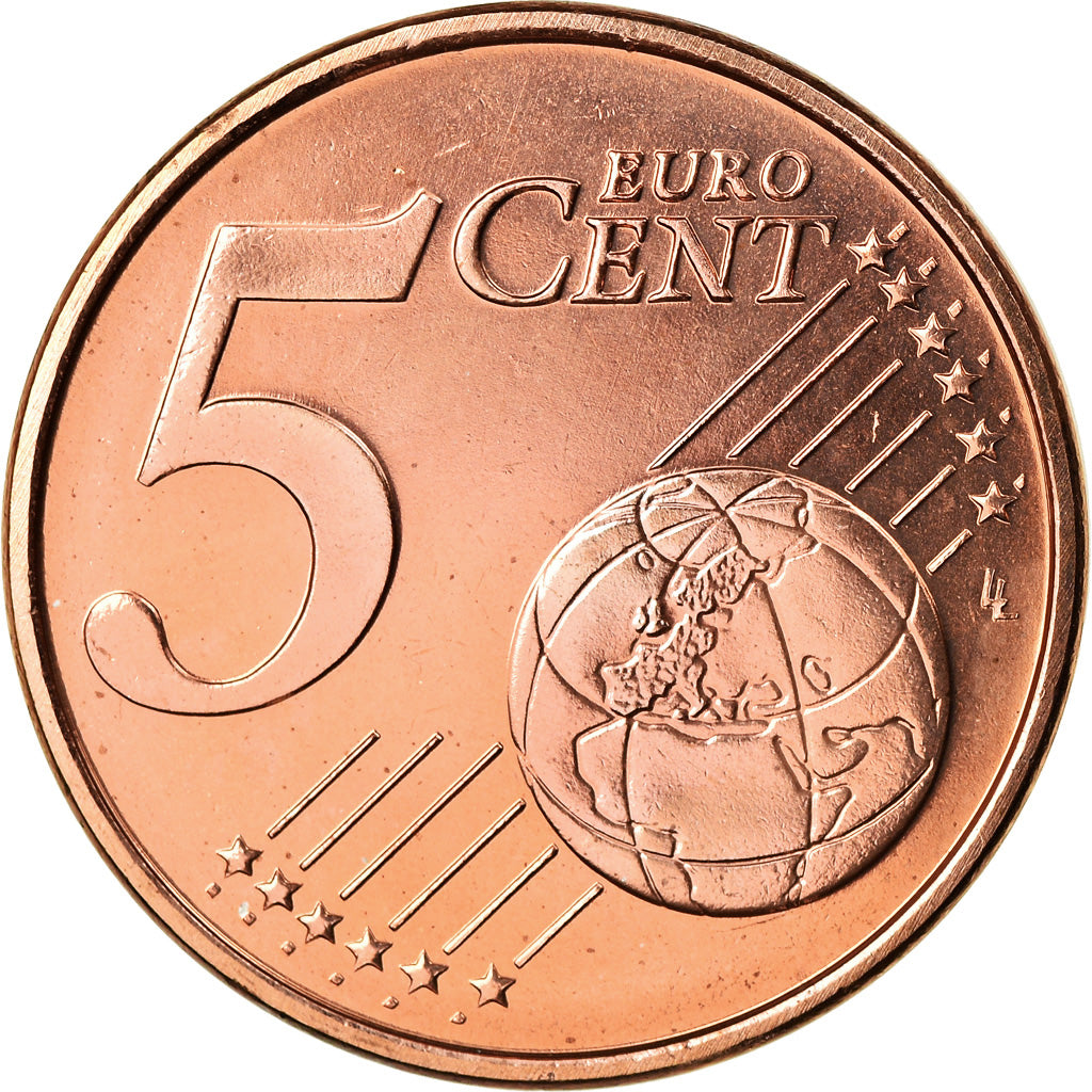 Luxembourg, 5 Euro Cent, 2014, SPL, Copper Plated Steel