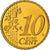 Portugal, 10 Euro Cent, 2004, Lisbon, BE, MS(65-70), Mosiądz, KM:743