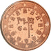 Portugal, 2 Euro Cent, 2004, BE, MS(65-70), Copper Plated Steel, KM:741