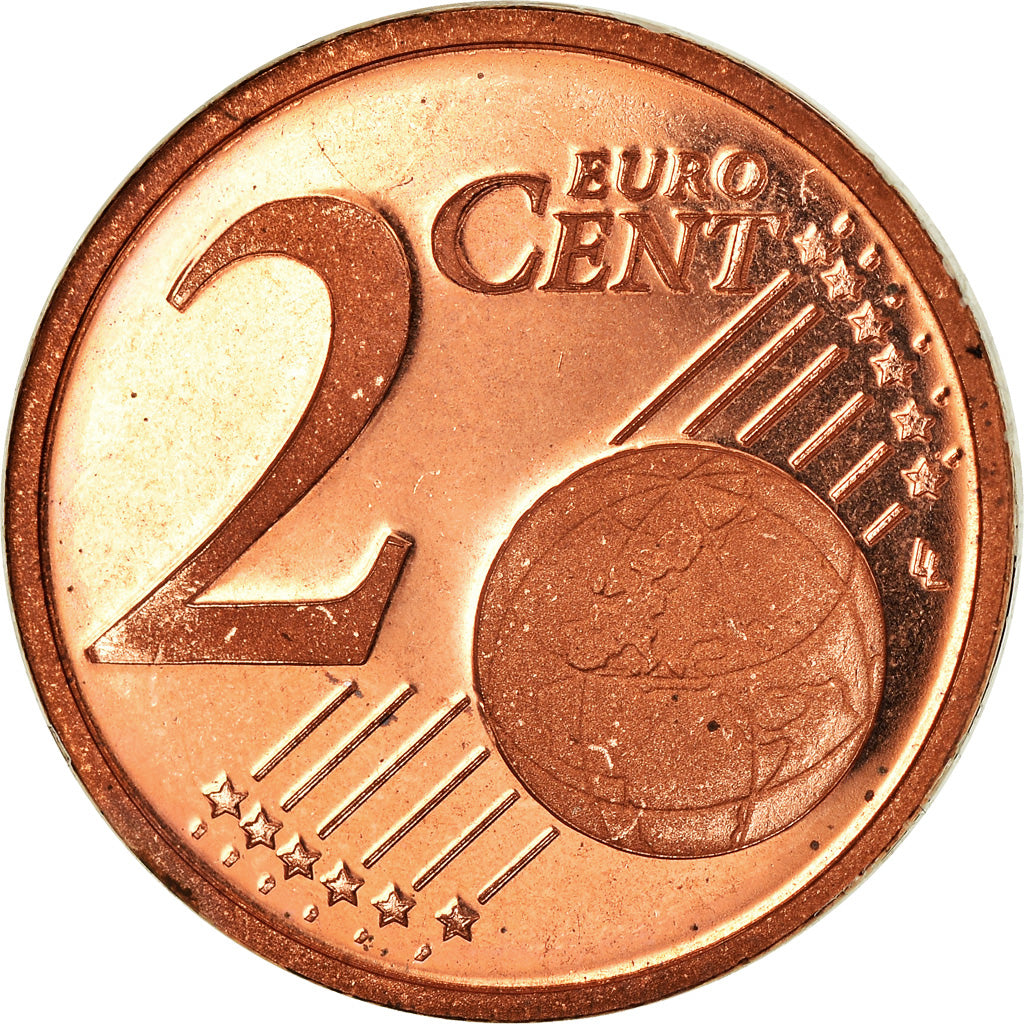 Portugal, 2 Euro Cent, 2004, BE, MS(65-70), Copper Plated Steel, KM:741