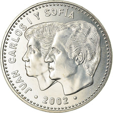 Espagne, 12 Euro, Spanish European Union Presidency, 2002, SPL, Argent, KM:1049