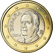 Spanien, Euro, 2014, UNZ, Bi-Metallic