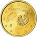 Hiszpania, 50 Euro Cent, 2014, MS(63), Mosiądz