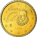 Espanha, 10 Euro Cent, 2014, MS(63), Latão