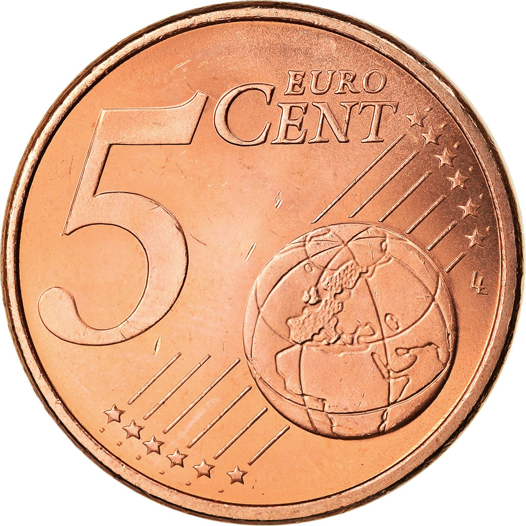 Espagne, 5 Euro Cent, 2014, SPL, Copper Plated Steel