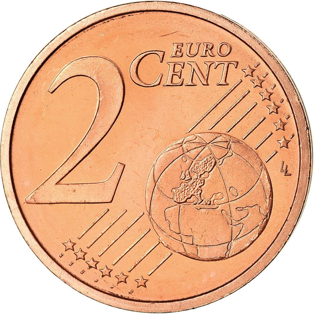 Spain, 2 Euro Cent, 2014, AU(55-58), Copper Plated Steel