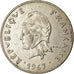 Coin, New Caledonia, 50 Francs, 1967, Paris, VF(30-35), Nickel, KM:7