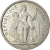Monnaie, Nouvelle-Calédonie, 2 Francs, 1971, Paris, TTB+, Aluminium, KM:9