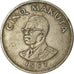 Moneta, CONGO, REPUBBLICA DEMOCRATICA DEL, 5 Makuta, 1967, MB+, Rame-nichel