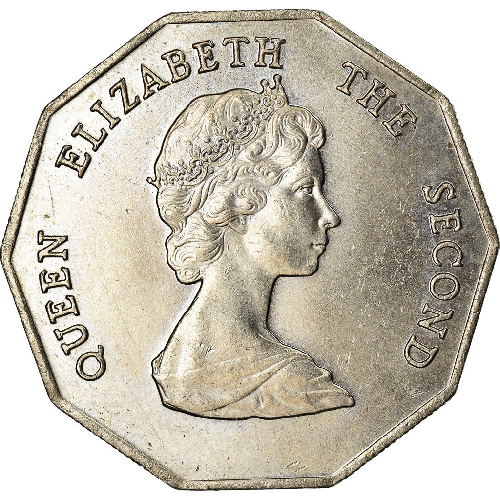 Coin, East Caribbean States, Elizabeth II, Dollar, 1989, AU(50-53)