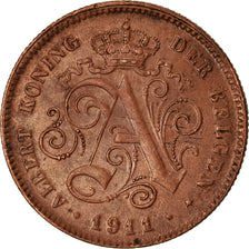 Coin, Belgium, Albert I, 2 Centimes, 1911, AU(50-53), Copper, KM:65