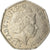 Moneta, Gran Bretagna, Elizabeth II, 50 Pence, 2001, MB+, Rame-nichel, KM:991