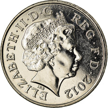 Münze, Großbritannien, Elizabeth II, 10 Pence, 2012, British Royal Mint, SS+
