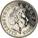 Münze, Großbritannien, Elizabeth II, 10 Pence, 2012, British Royal Mint, SS+