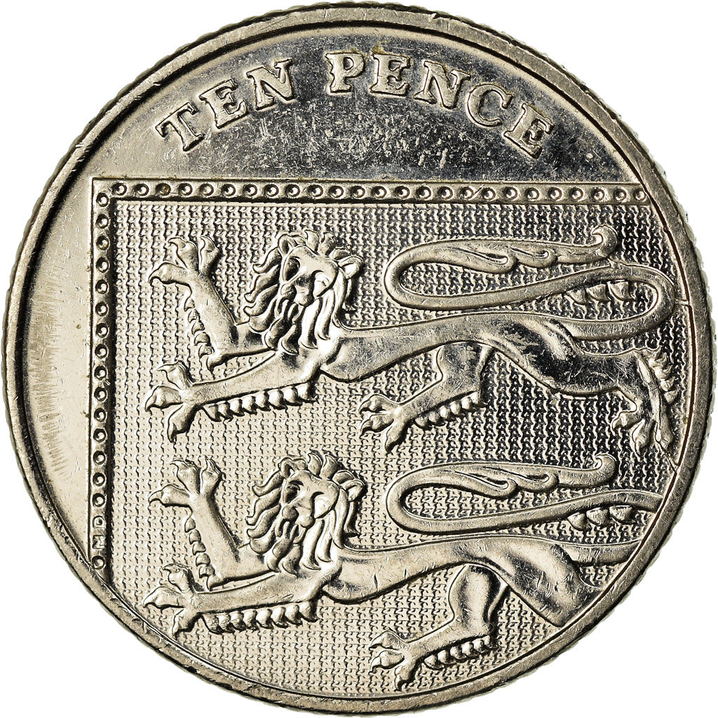 Münze, Großbritannien, Elizabeth II, 10 Pence, 2012, British Royal Mint, SS+