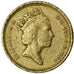 Coin, Great Britain, Elizabeth II, Pound, 1996, VF(20-25), Nickel-brass, KM:972