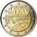 France, 2 Euro, D-Day, 2014, KM 2174, AU(55-58), Bi-Metallic, Gadoury:18