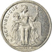 Coin, New Caledonia, 2 Francs, 1989, Paris, AU(50-53), Aluminum, KM:14