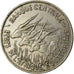 Coin, EQUATORIAL AFRICAN STATES, 100 Francs, 1967, Paris, EF(40-45), Nickel