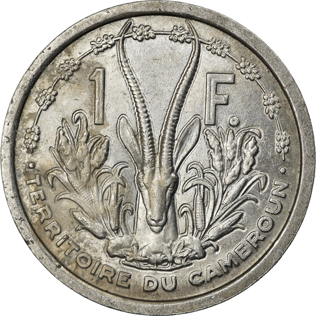 Coin, Cameroon, Franc, 1948, Paris, EF(40-45), Aluminum, KM:8