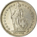 Moneta, Svizzera, 2 Francs, 1965, Bern, BB, Argento, KM:21