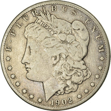 Coin, United States, Morgan Dollar, Dollar, 1902, U.S. Mint, New Orleans