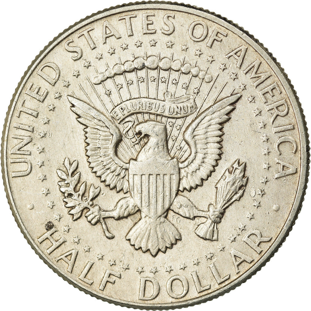 Coin, United States, Kennedy Half Dollar, Half Dollar, 1964, U.S. Mint