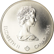 Coin, Canada, Elizabeth II, 5 Dollars, 1975, Royal Canadian Mint, Ottawa, FDC