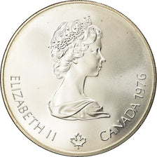 Coin, Canada, Elizabeth II, 5 Dollars, 1976, Royal Canadian Mint, Ottawa, FDC