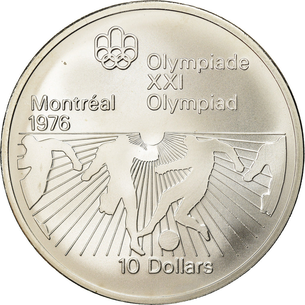 Coin, Canada, Elizabeth II, 10 Dollars, 1976, Royal Canadian Mint, Ottawa, FDC