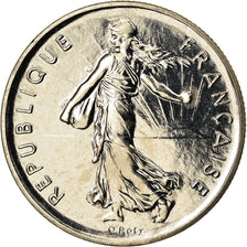 Moneta, Francia, Semeuse, 5 Francs, 1995, Paris, BU, FDC, Nichel placcato